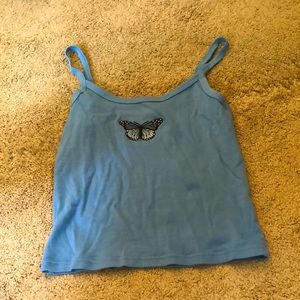 Brandy Melville Butterfly Tank!